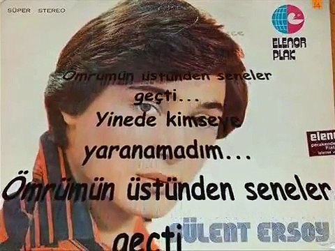 BÜLENT ERSOY YARANAMADIM 70 LER ORJINAL