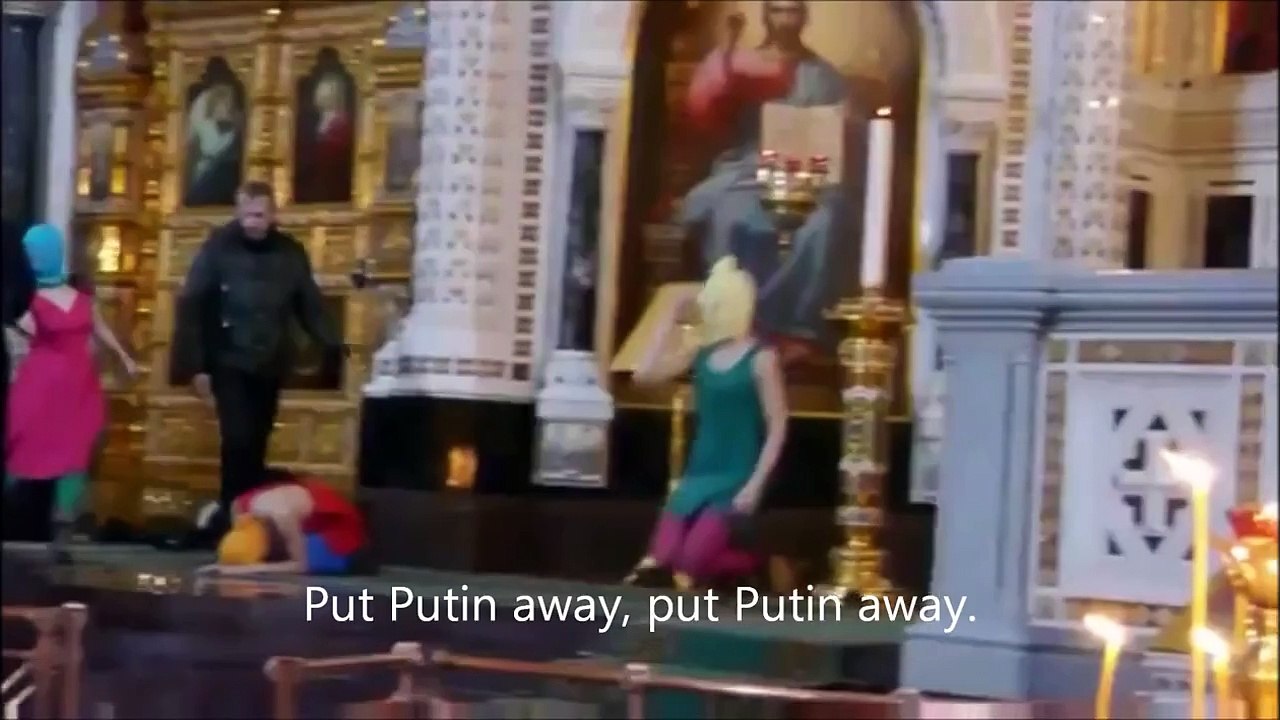 Pussy Riot - Punk Prayer "Virgin Mary, Put Putin Away" (English Subtitles)