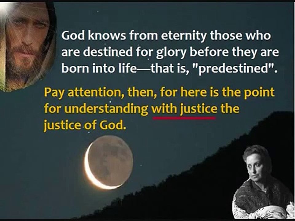 [Maria Valtorta] Predestination