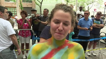 Body painting day takes place in New York