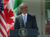 Cumbre de Líderes de América del Norte, Mensaje a medios