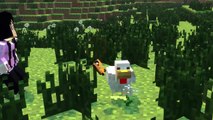 Assasina de Galinhas Minecraft Animaçao  Chicken Murder Minecraft Animation