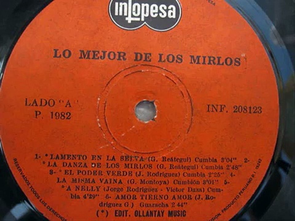 Los Mirlos - Eres mentirosa