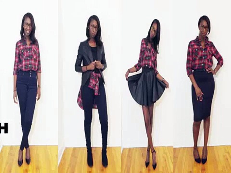 HOW I STYLE A PLEAD SHIRT| COMMENT PORTER UNE CHEMISE À CARREAUX