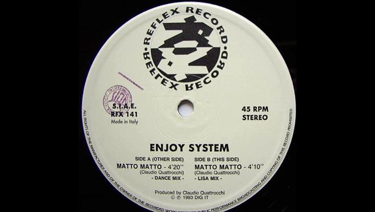 Enjoy System- Matto Matto (Lisa Mix) (B)
