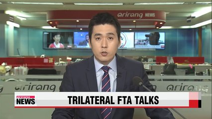 Korea, China and Japan to begin 8th round of working-level FTA talks
