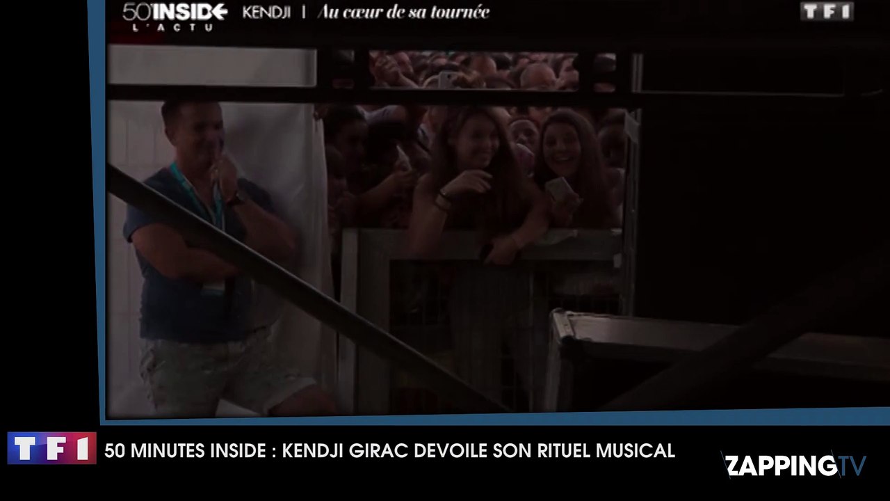 Kendji Girac dévoile son rituel avant de monter sur scène