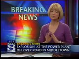 middletown explosion power plant // Explosion centrale Connecticut