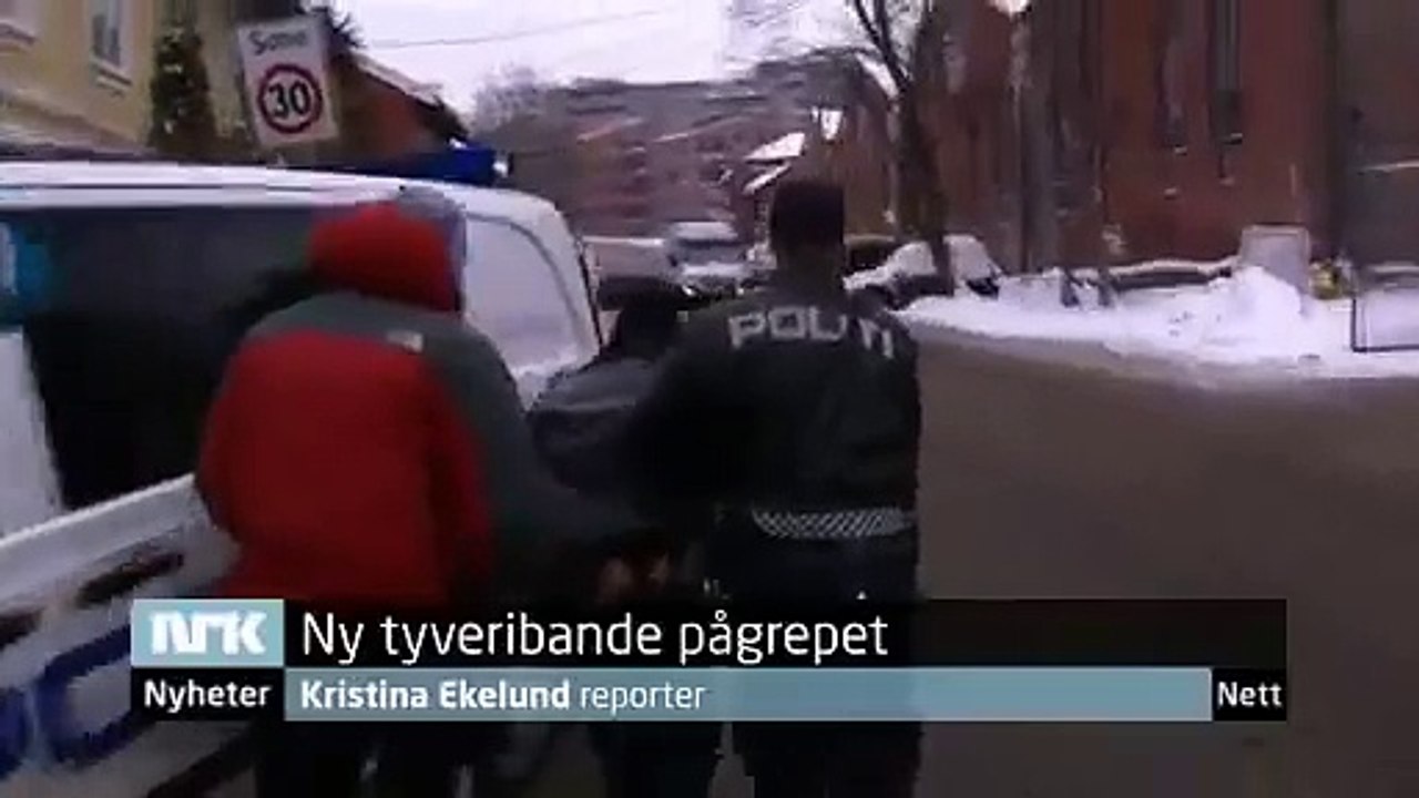 19 romani au fost arestati in Norvegia, aveau lucuinta plina de lucruri de furat