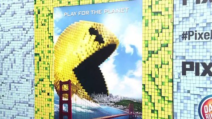 Tapis rouge de la Première de "Pixels", film sur des jeux vidéo