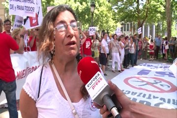 La 34ª Marea Blanca pide "revertir lo privatizado"