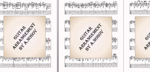 Hava Nagila (Israeli Folk Song) Sheet music for guitar