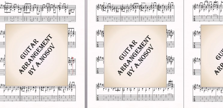 Hava Nagila (Israeli Folk Song) Sheet music for guitar