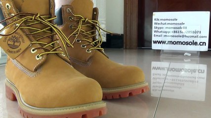 Authentic timberland High on foot