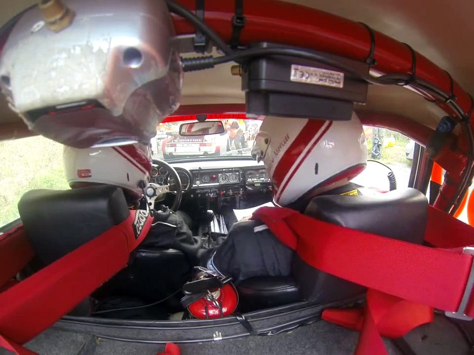 Rallye des Cévennes 2014 vhc : spéciale avec Jean Ragnotti & Francis Mercier