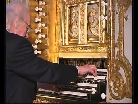 Michel Chapuis à l'orgue de la Chapelle Royale