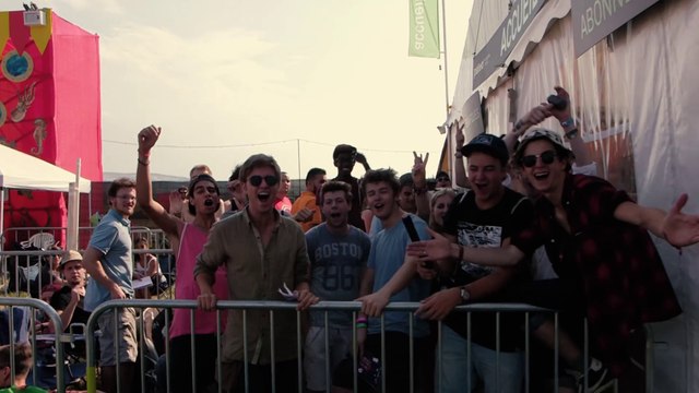Paléo 2015 - Ouverture du camping, sous le soleil des tropiques