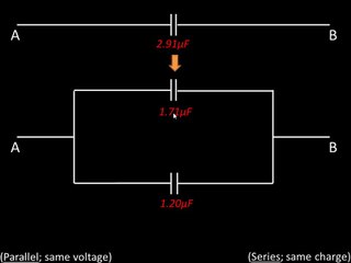 Finding Charge and Voltage Across A Capacitor In Circuit