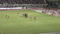 Nakamura Great Free Kick (37 year old) | Gamba Osaka (2-2) Yokohama F. Marinos | 2015