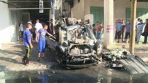 انفجار خمس سيارات لناشطين في حماس والجهاد الاسلامي في غزة