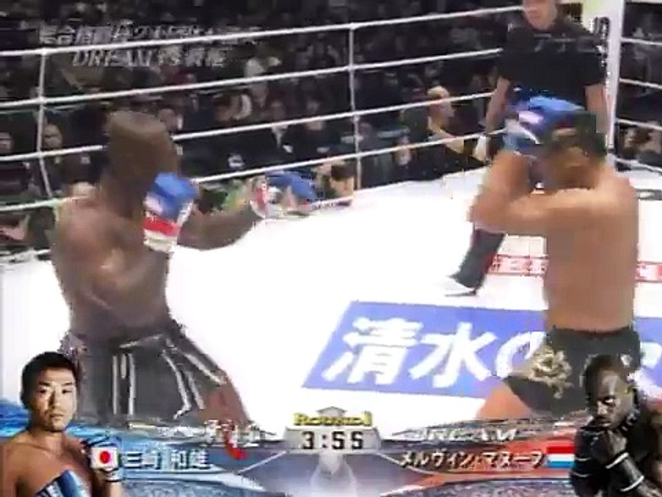 三崎和雄vsメルヴィンマヌーフ