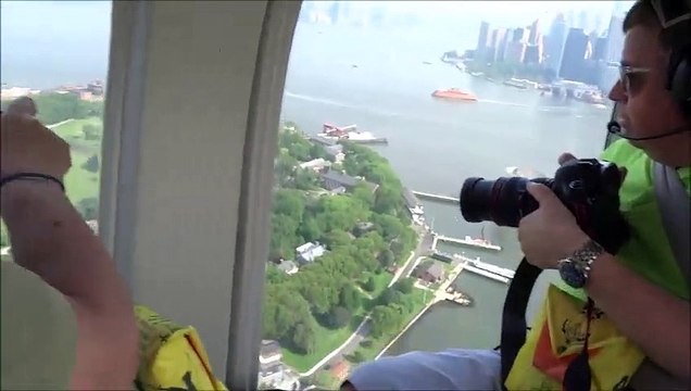 Notre vol en hélico au dessus de New York le 06/07/2015