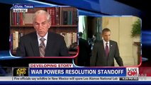 Ron Paul: Obama Violated War Powers Resolution