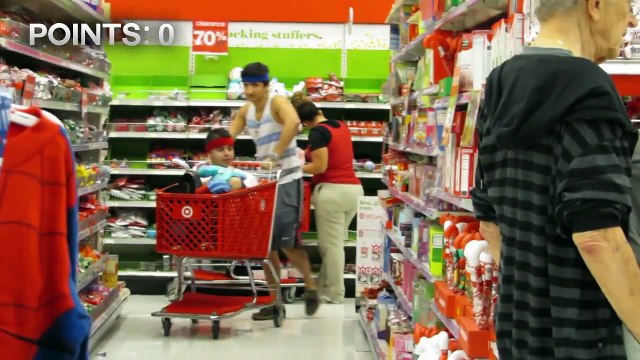 Shopping Cart Prank - Target Prank - Pranking People - Public Prank 2014 - Prank/Pranks