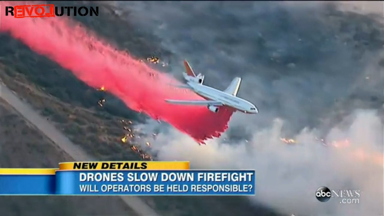 Drones Slow Down Firefight