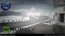 Aloha, summer! Snowstorm hits Hawaiian volcano (TIMELAPSE) | [NEW]