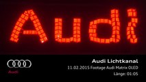 Audi future lab: lighting tech and design - Footage Audi Matrix OLED