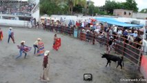 GRAN CORRIDA DE TOROS FIESTA TAURINA VAQUILLA EN EL JARIPEO ZACATEPEC MEXICO TOREROS AFICIONADOS HACEN UN BUEN ESPECTACULO JULIO 2015