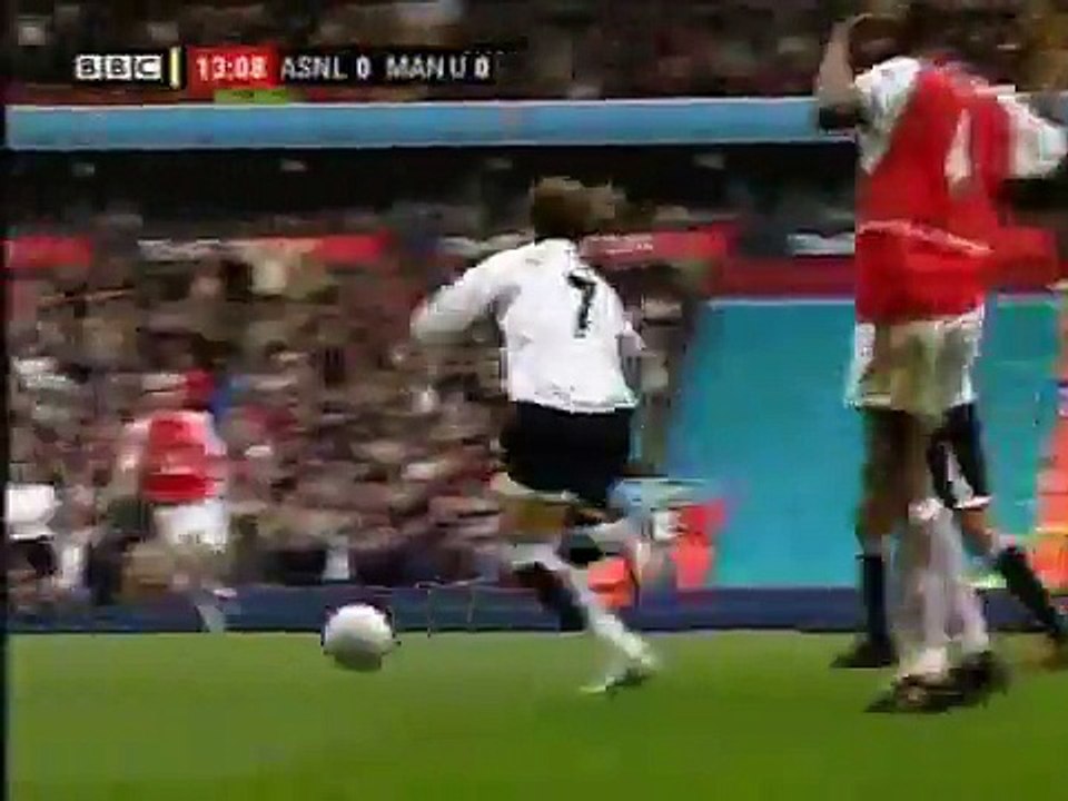 cristiano ronaldo Vs Arsenal 2004