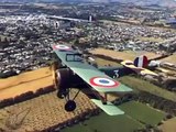 Two WW1 French Nieuport 24 biplanes