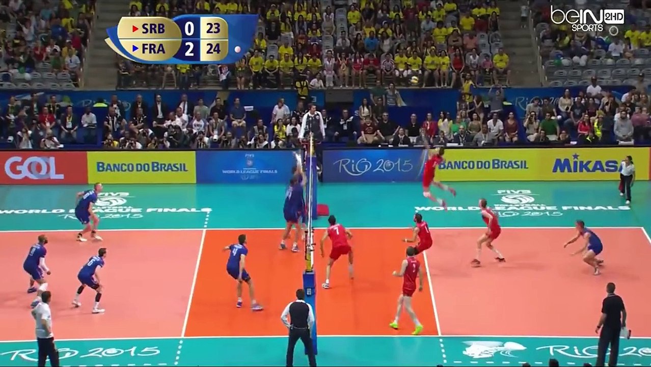 France Serbie Finale Ligue Mondiale 2015 : balle de match