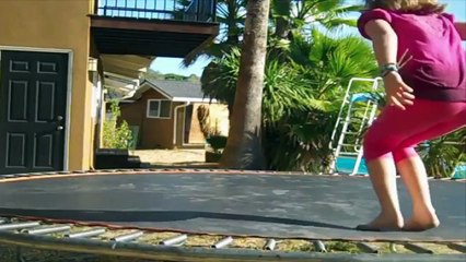 Trampoline Time Gone Wrong