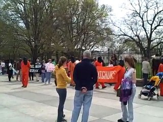 Day 80: Paul Magno arrested at the White House for Good Friday