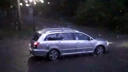 Thunderstorm in Tammisaari (Ekenäs in Swedish), Finland