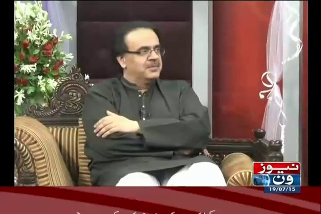 Live With Dr Shahid Masood – 19th July 2015 (Eid Special 2nd Day)