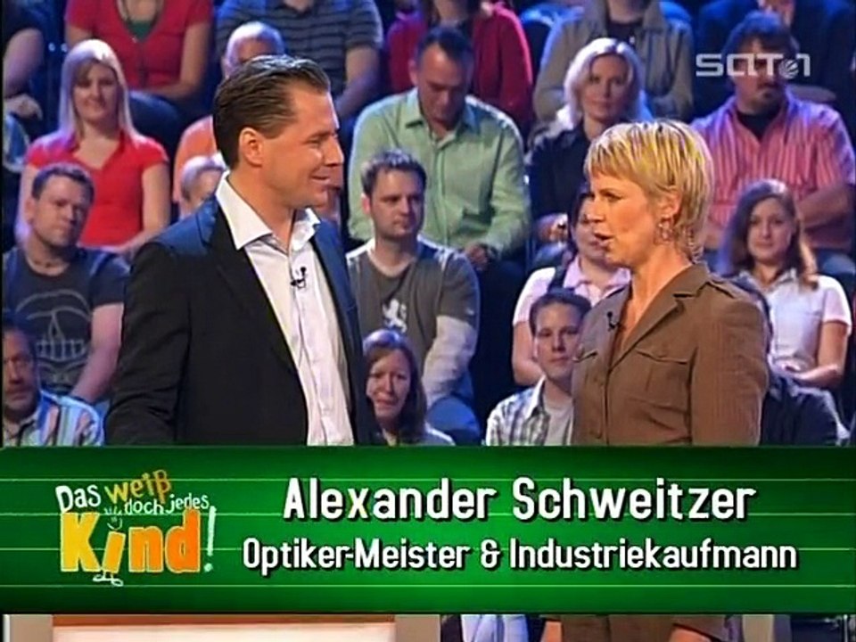 Das weiß doch jedes Kind! mit Cordula Stratmann - Komplette erste Folge der Sat.1-Gameshow (2007)
