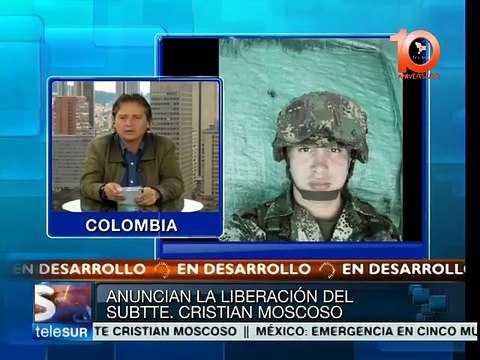 Embajada de Cuba en Colombia y CICR confirman liberación de Moscoso