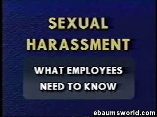 sexual harrassment training