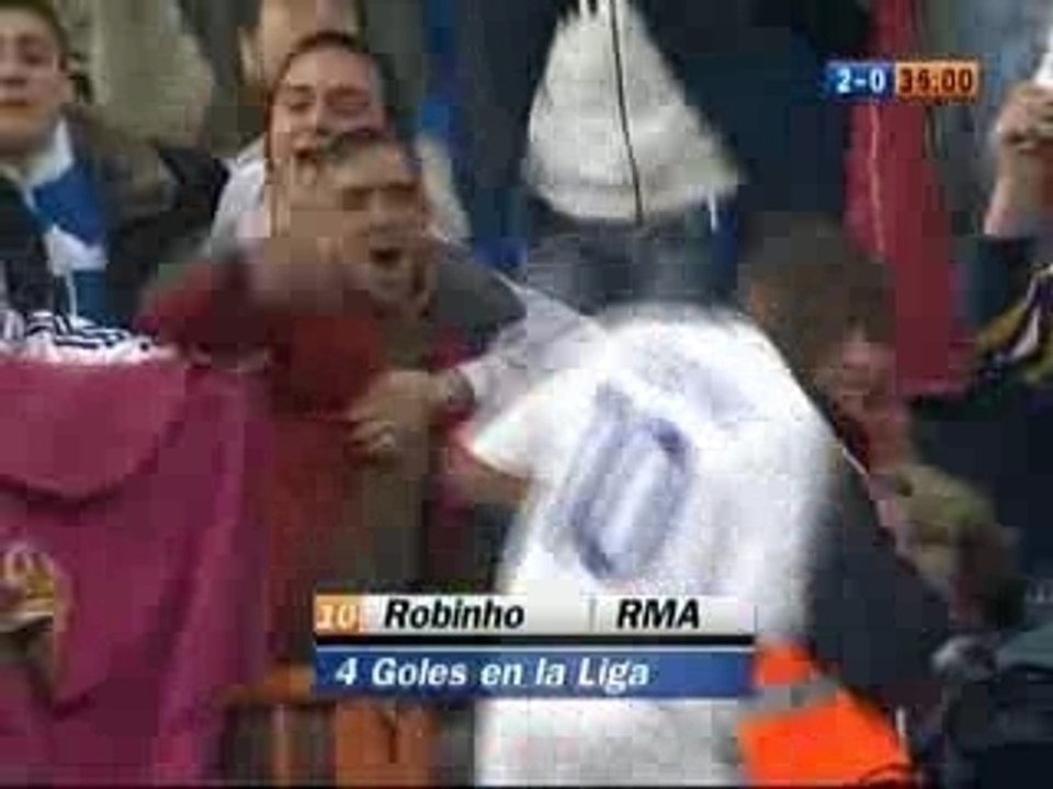 Real-Osasuna 2-0 Robinho Season 2006-07