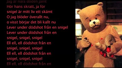 Björne - Dödshot från en snigel - Med text