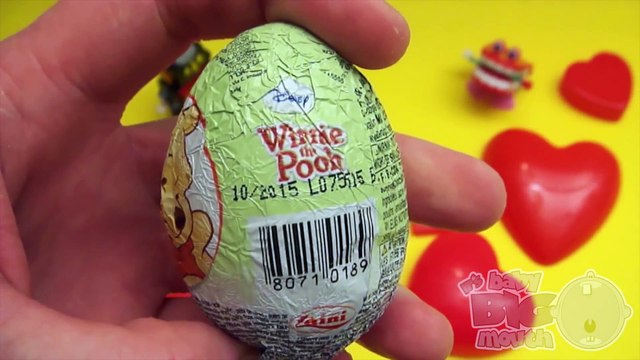 Winnie-the-Pooh Surprise Egg Learn-A-Word! Spelling Valentine's Day Words! Lesson 8