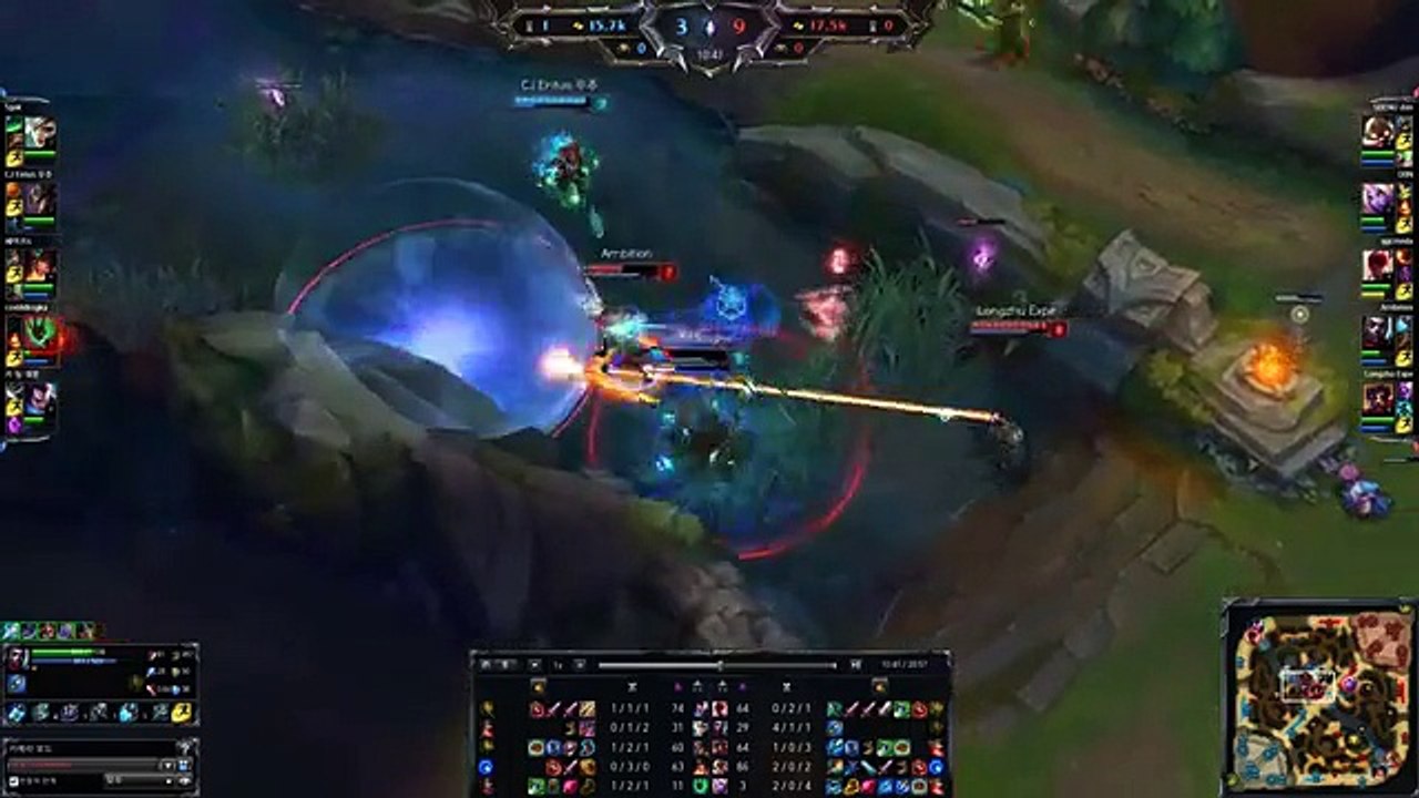 [LOL EXA] CJ Entus Ambition - Ekko Jungle - KR LOL SoloQ Highlights