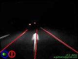 Automated beam switching, road line detection demo