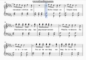 Maroon 5 - Sugar / Piano Cover (Sheet Music)