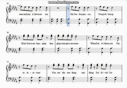 Maroon 5 - Sugar / Piano Cover (Sheet Music)