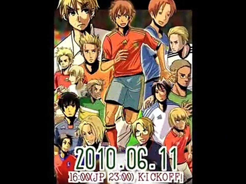 [APH]WORLD CUP 2010-Hetalia waka waka